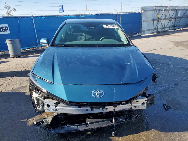 4T1DAACK5SU100135 - 2025 TOYOTA CAMRY XSE BLUE photo 5