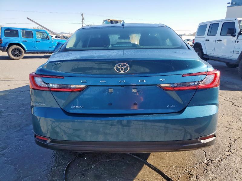 4T1DAACK5SU100135 - 2025 TOYOTA CAMRY XSE BLUE photo 6