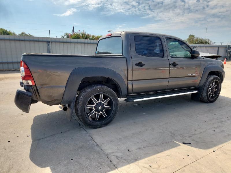 3TMJU4GN2AM101136 - 2010 TOYOTA TACOMA DOUBLE CAB PRERUNNER GRAY photo 3
