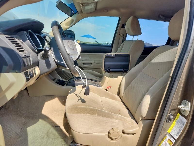 3TMJU4GN2AM101136 - 2010 TOYOTA TACOMA DOUBLE CAB PRERUNNER GRAY photo 7