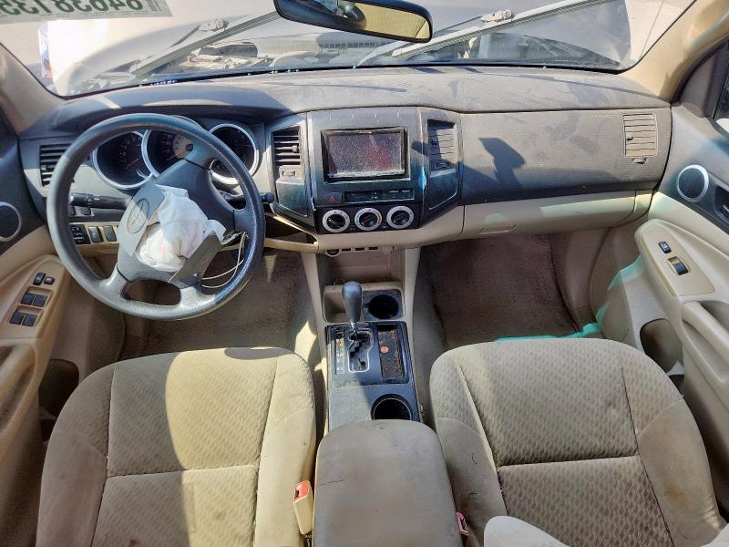 3TMJU4GN2AM101136 - 2010 TOYOTA TACOMA DOUBLE CAB PRERUNNER GRAY photo 8