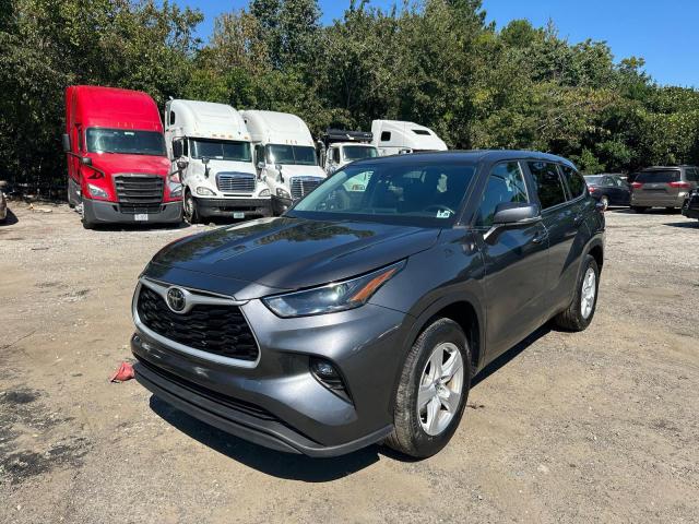 5TDKDRBH7PS000461 - 2023 TOYOTA HIGHLANDER L GRAY photo 2