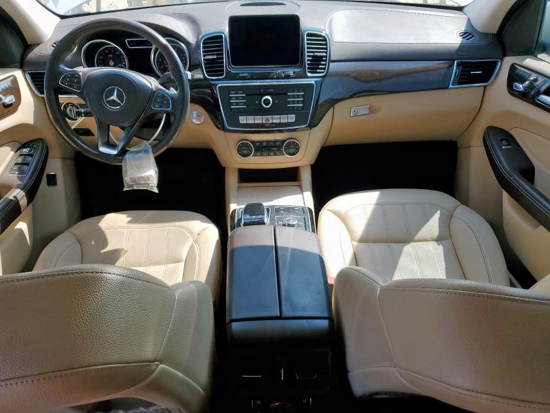 4JGDF6EE4JB123888 - 2018 MERCEDES-BENZ GLS 450 4MATIC WHITE photo 8