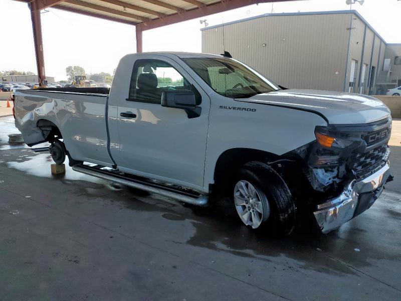 3GCNAAED5SG385400 - 2025 CHEVROLET SILVERADO C1500 WHITE photo 4