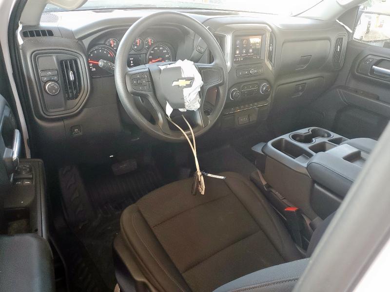 3GCNAAED5SG385400 - 2025 CHEVROLET SILVERADO C1500 WHITE photo 8