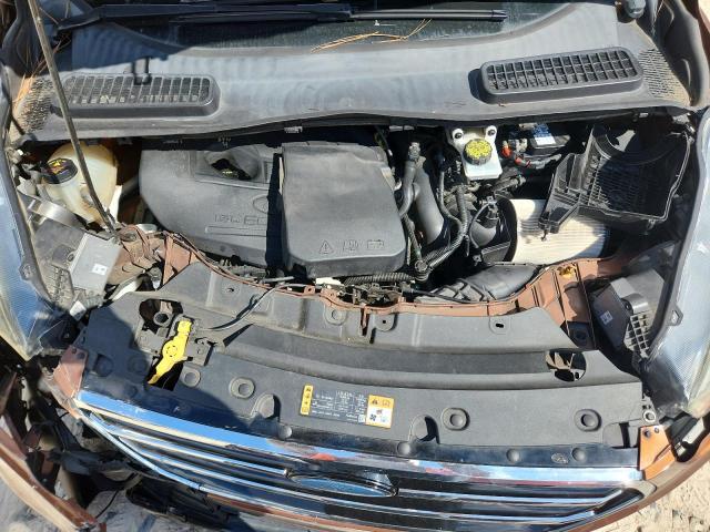 1FMCU0GDXHUE65010 - 2017 FORD ESCAPE SE BROWN photo 12