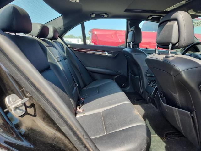 WDDGF54X59R072196 - 2009 MERCEDES-BENZ C 300 BLACK photo 10