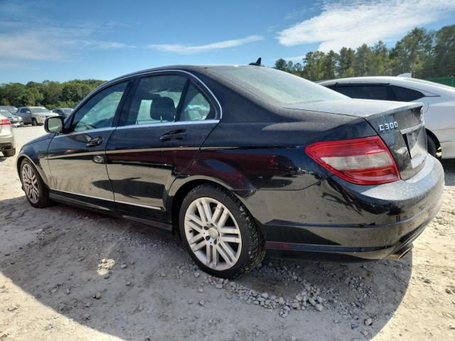 WDDGF54X59R072196 - 2009 MERCEDES-BENZ C 300 BLACK photo 2