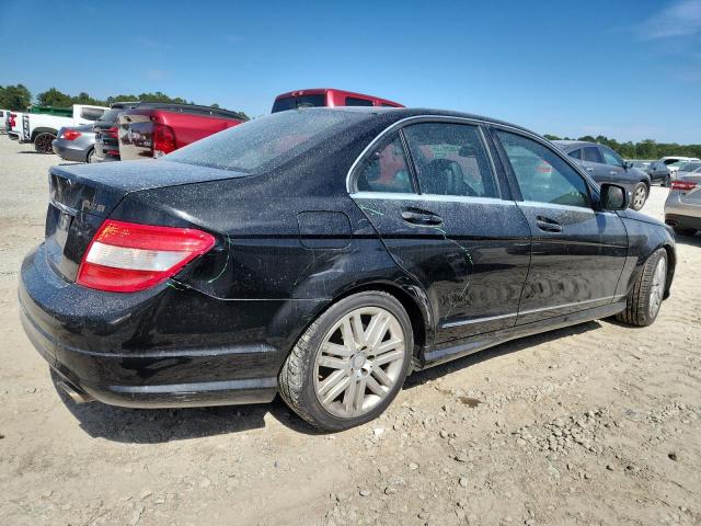 WDDGF54X59R072196 - 2009 MERCEDES-BENZ C 300 BLACK photo 3