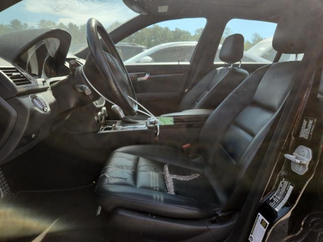 WDDGF54X59R072196 - 2009 MERCEDES-BENZ C 300 BLACK photo 7