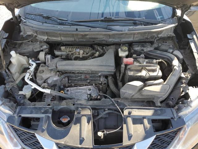 KNMAT2MV5FP522054 - 2015 NISSAN ROGUE S BLACK photo 12