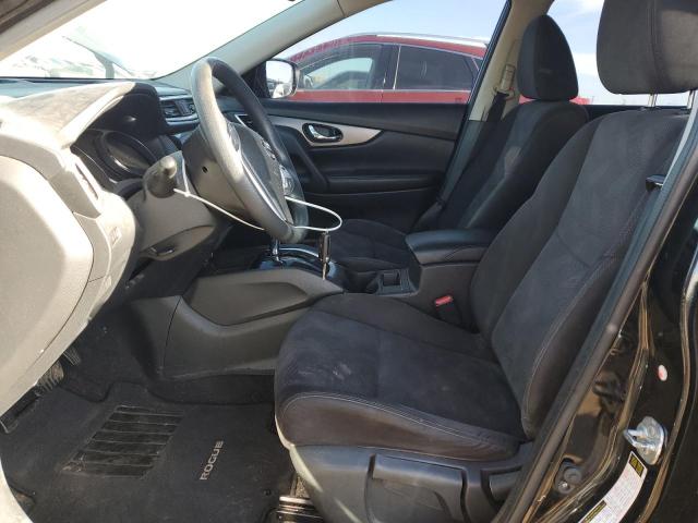 KNMAT2MV5FP522054 - 2015 NISSAN ROGUE S BLACK photo 7