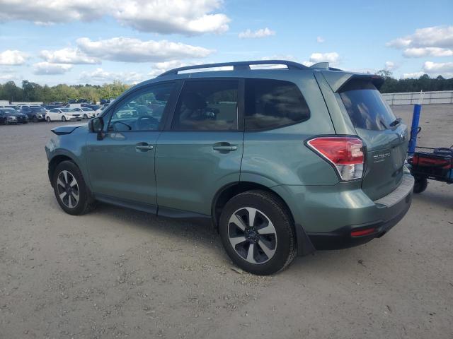 JF2SJAGC9JH602749 - 2018 SUBARU FORESTER 2.5I PREMIUM أخضر صورة 2