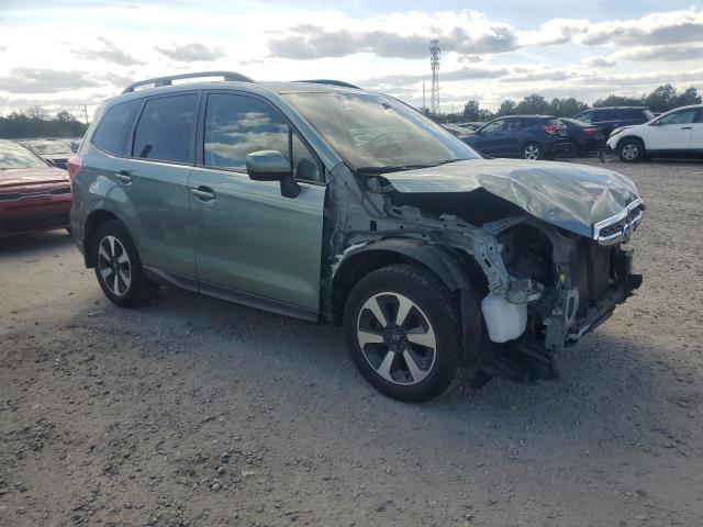 JF2SJAGC9JH602749 - 2018 SUBARU FORESTER 2.5I PREMIUM أخضر صورة 4