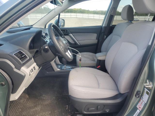 JF2SJAGC9JH602749 - 2018 SUBARU FORESTER 2.5I PREMIUM أخضر صورة 7