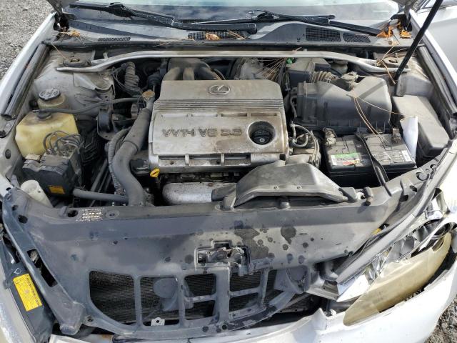 JTHBA30G065160958 - 2006 LEXUS ES 330 ვერცხლისფერი ფოტო 11