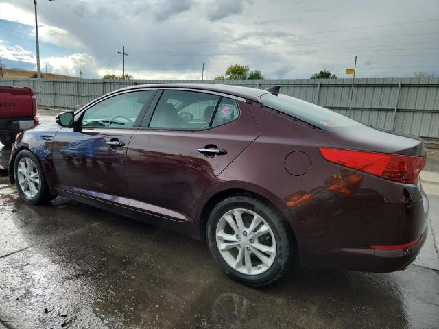 5XXGN4A73CG077550 - 2012 KIA OPTIMA EX 勃艮第红 照片 2