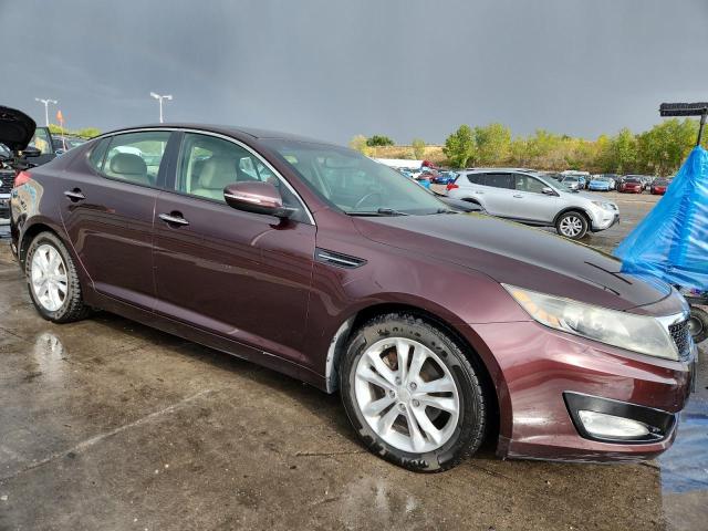 5XXGN4A73CG077550 - 2012 KIA OPTIMA EX 勃艮第红 照片 4