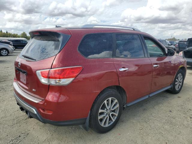5N1AR2MN4FC611552 - 2015 NISSAN PATHFINDER S RED photo 3