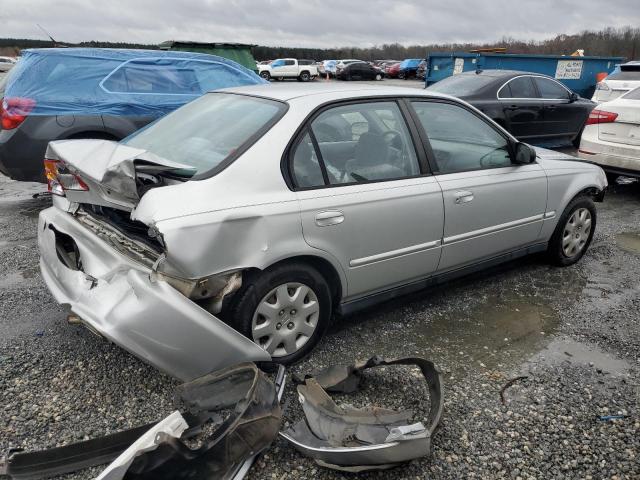 2HGEJ6615YH572213 - 2000 HONDA CIVIC BASE SILVER photo 3