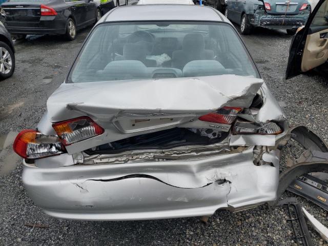 2HGEJ6615YH572213 - 2000 HONDA CIVIC BASE SILVER photo 6