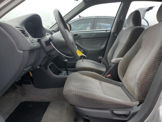2HGEJ6615YH572213 - 2000 HONDA CIVIC BASE SILVER photo 7