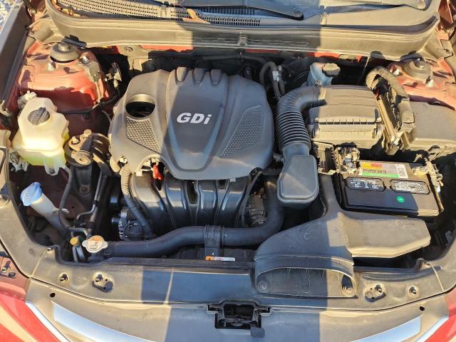 5NPEC4AC6EH845944 - 2014 HYUNDAI SONATA SE RED photo 11