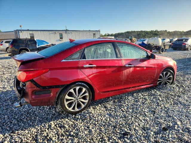 5NPEC4AC6EH845944 - 2014 HYUNDAI SONATA SE RED photo 3