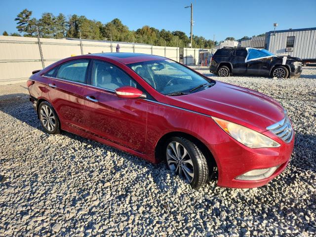 5NPEC4AC6EH845944 - 2014 HYUNDAI SONATA SE RED photo 4