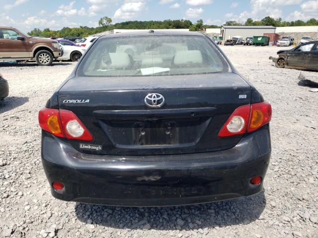 JTDBL40E39J041216 - 2009 TOYOTA COROLLA BASE BLACK photo 6