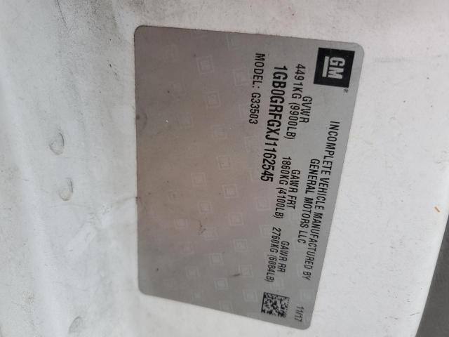 1GB0GRFGXJ1162545 - 2018 CHEVROLET EXPRESS G3 双色 照片 12