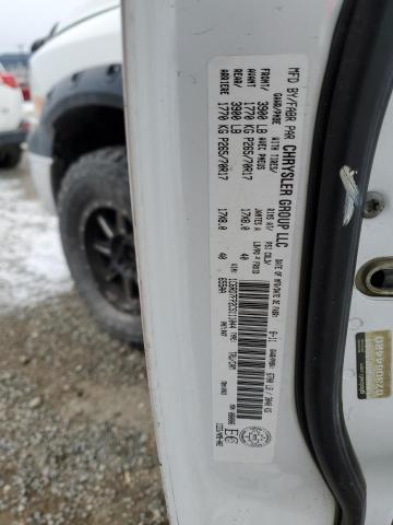 1C6RD7FP2CS111044 - 2012 DODGE RAM 1500 ST თეთრი ფოტო 12