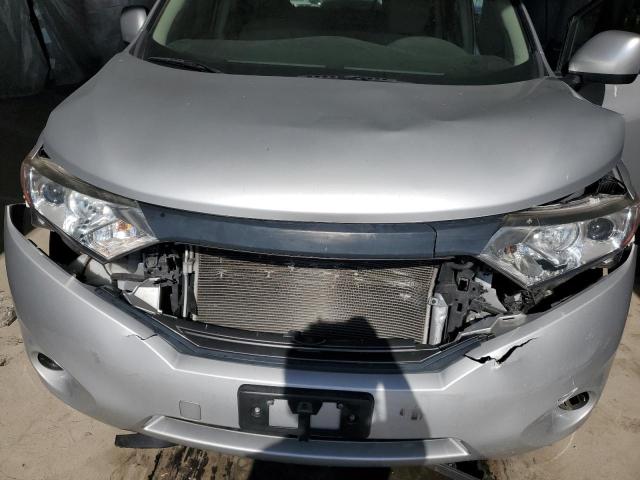 JN8AE2KP2F9133170 - 2015 NISSAN QUEST S SILVER photo 12