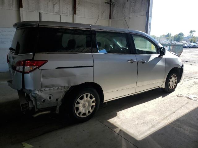 JN8AE2KP2F9133170 - 2015 NISSAN QUEST S SILVER photo 3