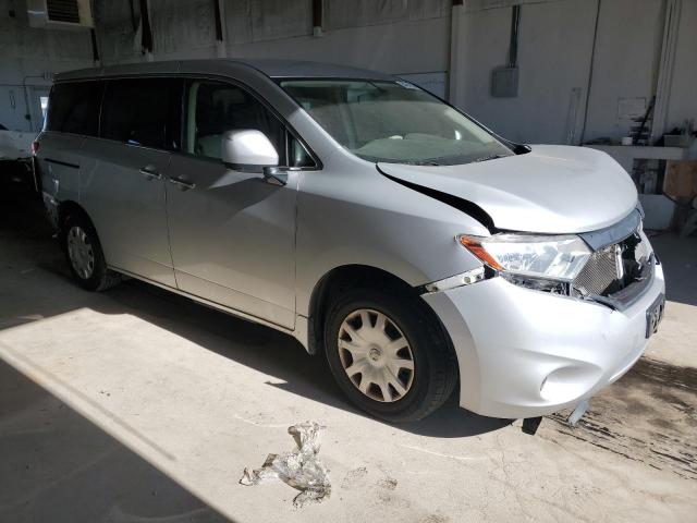 JN8AE2KP2F9133170 - 2015 NISSAN QUEST S SILVER photo 4