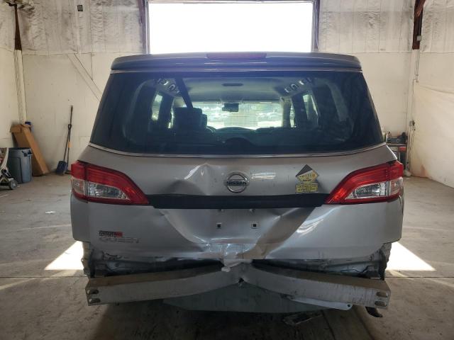 JN8AE2KP2F9133170 - 2015 NISSAN QUEST S SILVER photo 6