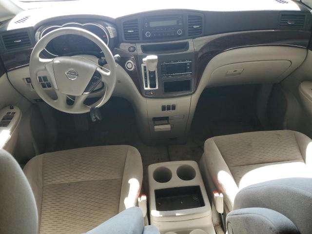 JN8AE2KP2F9133170 - 2015 NISSAN QUEST S SILVER photo 8