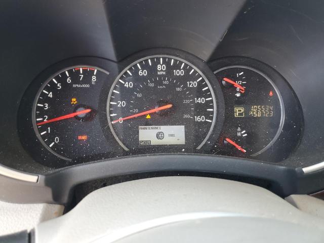 JN8AE2KP2F9133170 - 2015 NISSAN QUEST S SILVER photo 9