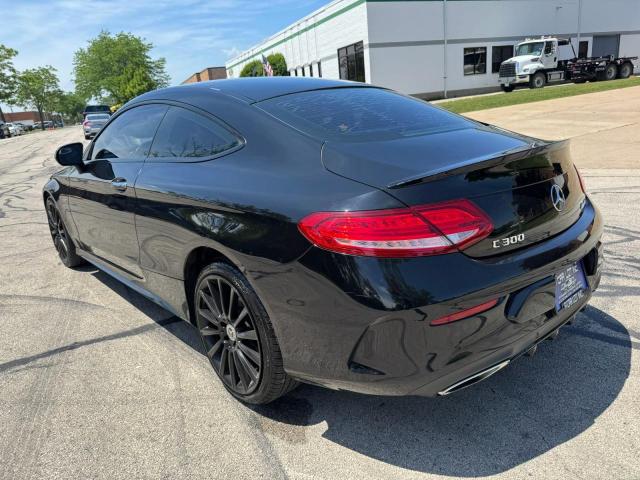 WDDWJ4KB3JF659952 - 2018 MERCEDES-BENZ C 300 4MATIC BLACK photo 3