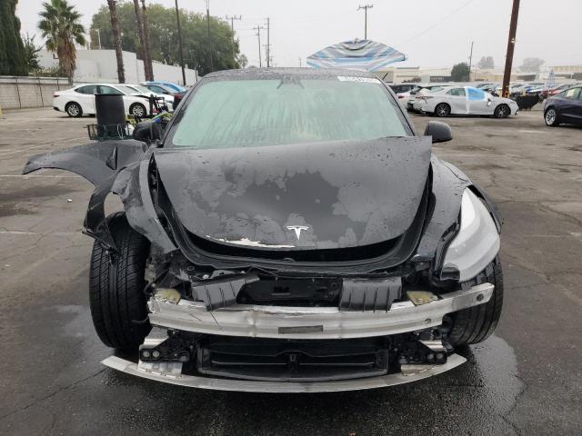5YJ3E1EA6NF184729 - 2022 TESLA MODEL 3 黑色 照片 5