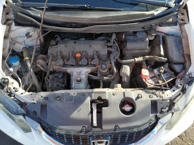 19XFB2F8XEE000549 - 2014 HONDA CIVIC EX WHITE photo 11