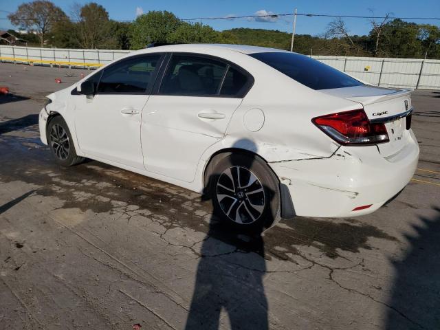 19XFB2F8XEE000549 - 2014 HONDA CIVIC EX WHITE photo 2