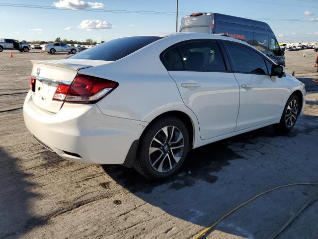 19XFB2F8XEE000549 - 2014 HONDA CIVIC EX WHITE photo 3