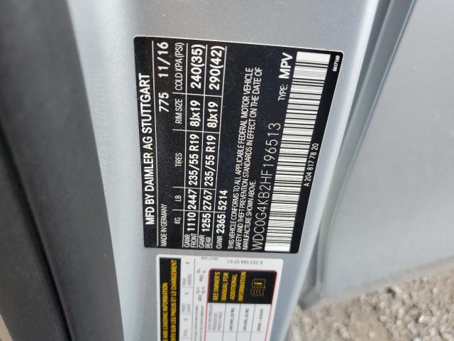 WDC0G4KB2HF196513 - 2017 MERCEDES-BENZ GLC 300 4MATIC SILVER photo 13