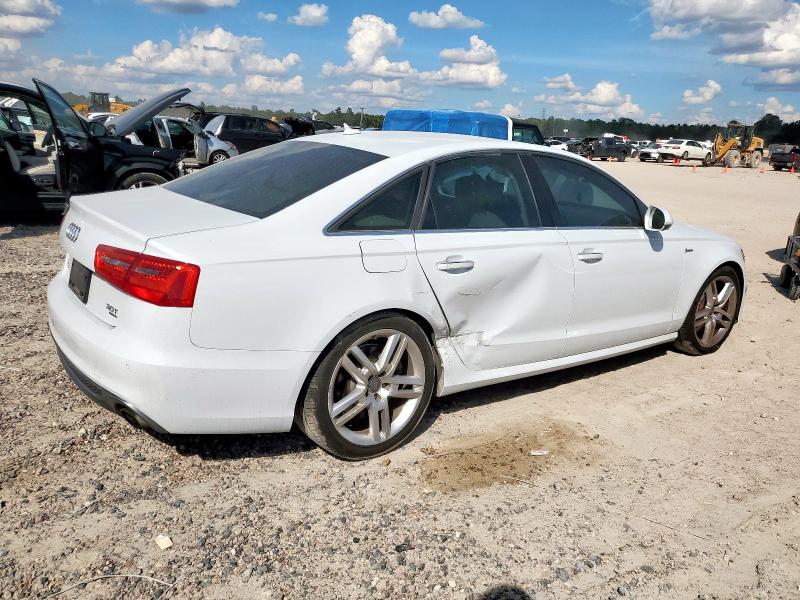 WAUFGAFC6FN037818 - 2015 AUDI A6 PREMIUM PLUS WHITE photo 3