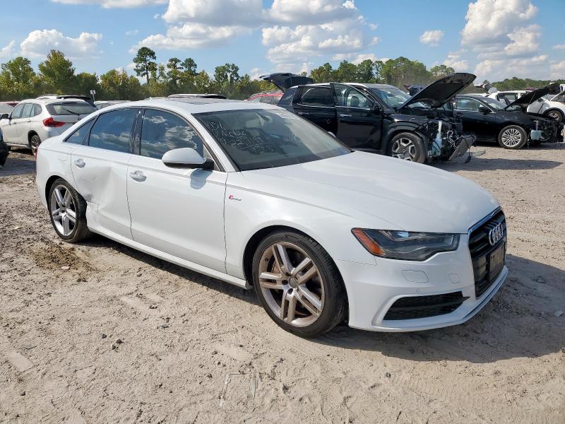 WAUFGAFC6FN037818 - 2015 AUDI A6 PREMIUM PLUS WHITE photo 4