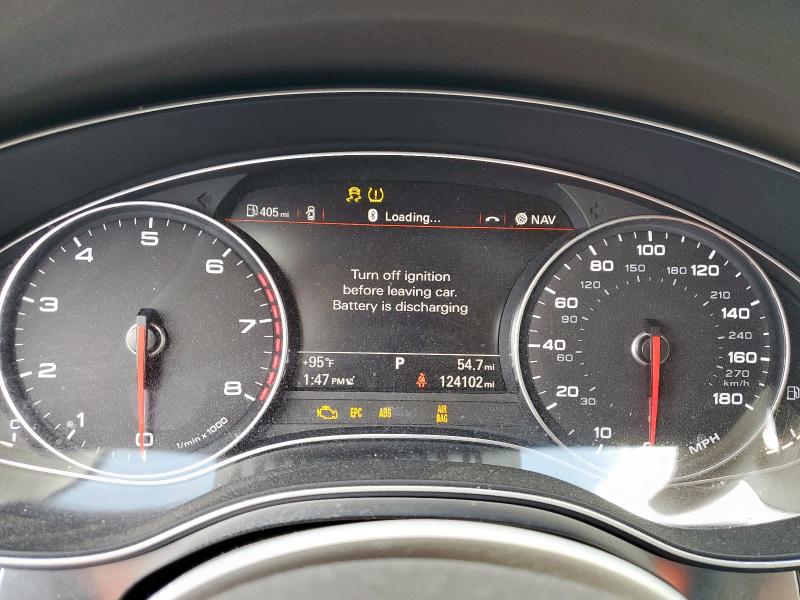 WAUFGAFC6FN037818 - 2015 AUDI A6 PREMIUM PLUS WHITE photo 9