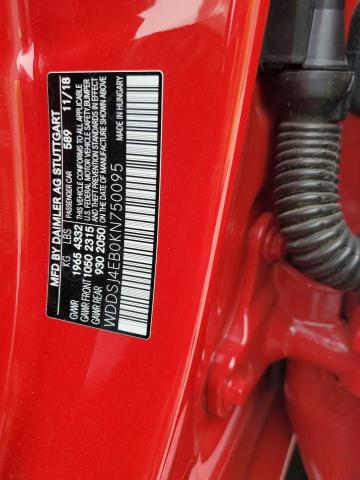 WDDSJ4EB0KN750095 - 2019 MERCEDES-BENZ CLA 250 红色 照片 13