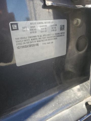 1G11H5SA7DF269186 - 2013 CHEVROLET MALIBU LTZ CHARCOAL photo 12