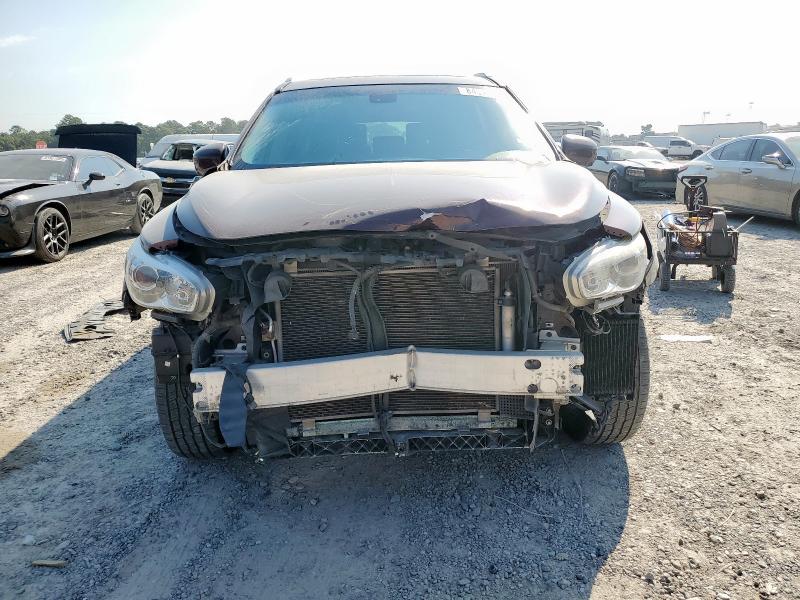 5N1AL0MN9EC554429 - 2014 INFINITI QX60 BURGUNDY photo 5